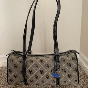 Donney & Burke Classic DB Logo Barrel Bag